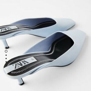 Zara Square Toe Mules